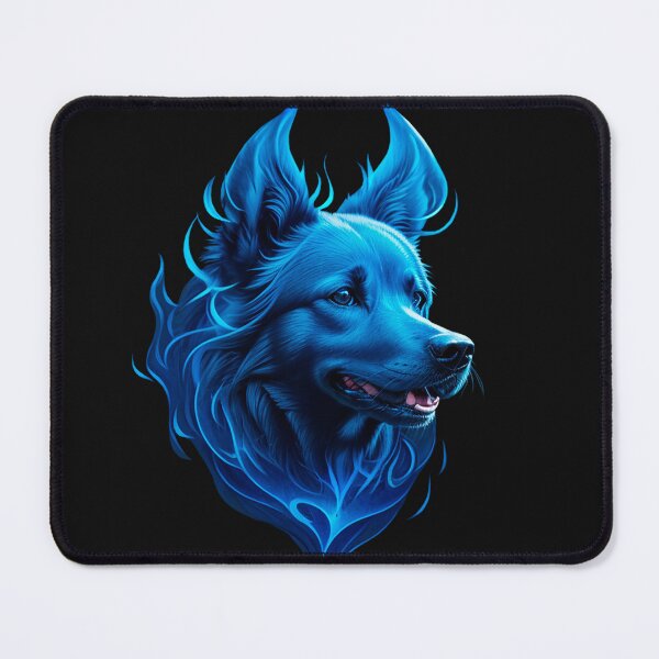 Item preview, blue fire dog designed and sold by D-dreams.