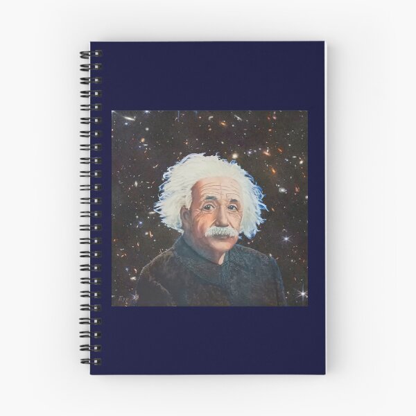 Item preview, Albert Einstein portrait designed and sold by MichaelEpp.