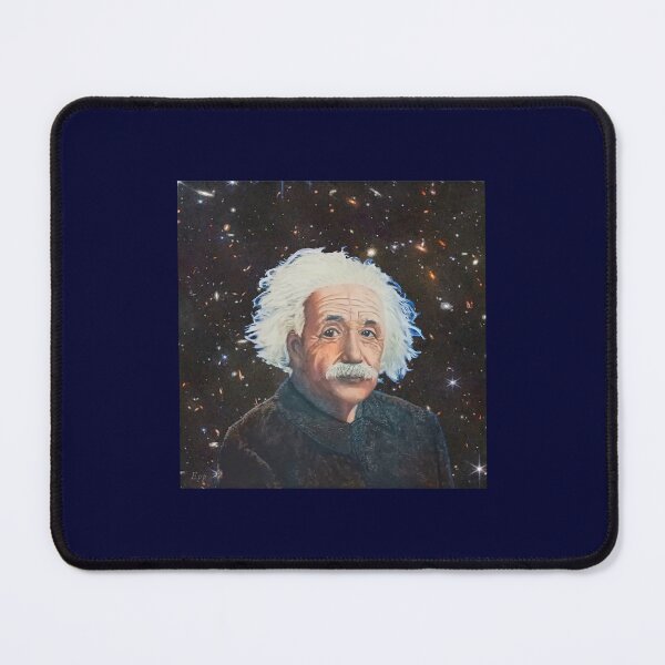 Item preview, Albert Einstein portrait designed and sold by MichaelEpp.