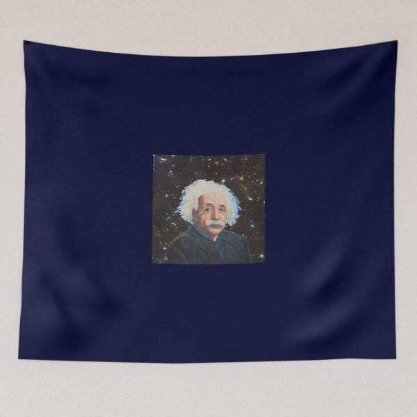 Item preview, Albert Einstein portrait designed and sold by MichaelEpp.