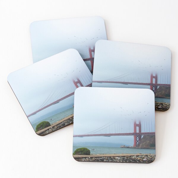 Item preview, Golden Gate Bridge Seagulls (Landscape) designed and sold by Paige Isovitsch.