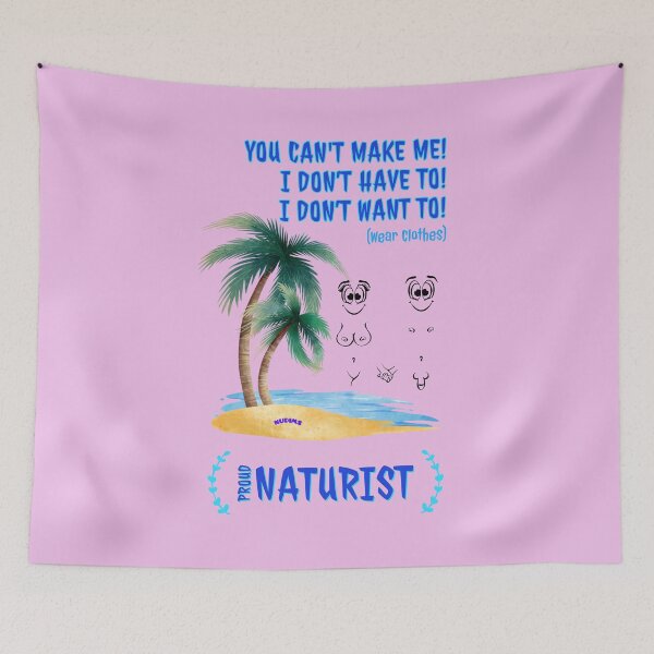Item preview, You can't make me! Proud Naturist! C NUDIMS Bits designed and sold by NUDIMS.