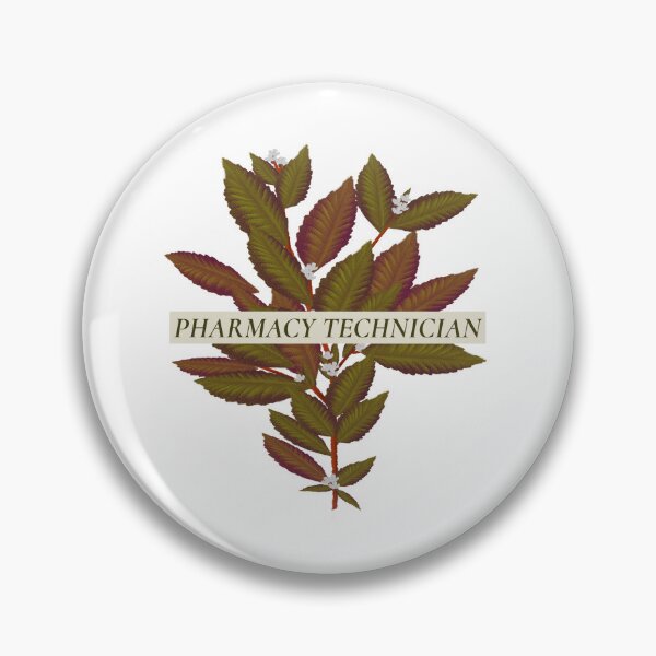 Item preview, Pharmacy Technician, Pharmacy, Leaves, Botanical designed and sold by PharmDLight.