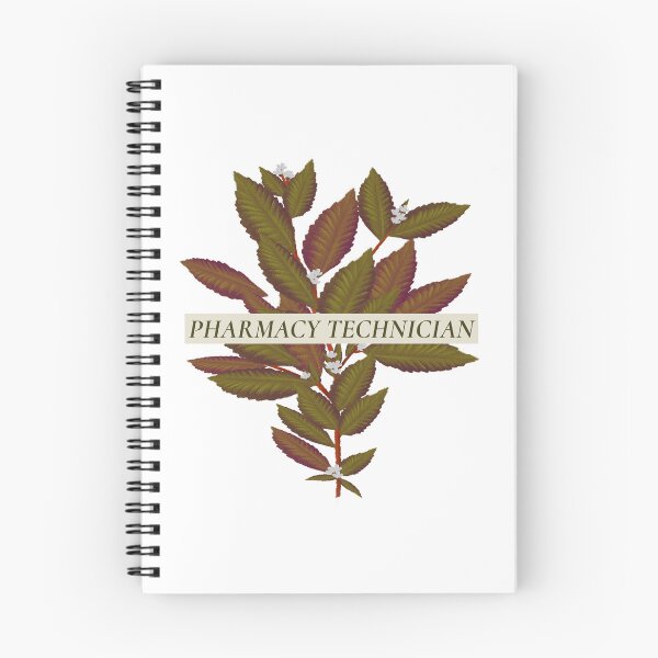 Item preview, Pharmacy Technician, Pharmacy, Leaves, Botanical designed and sold by PharmDLight.