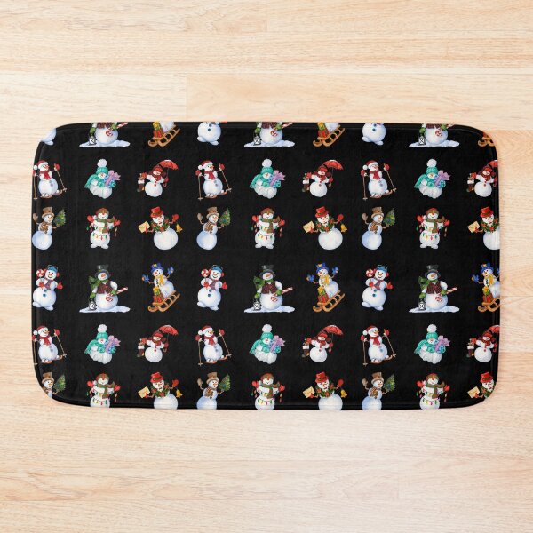 Item preview, Cute Snow Man and Women - Facial Expressions designed and sold by patternjp.
