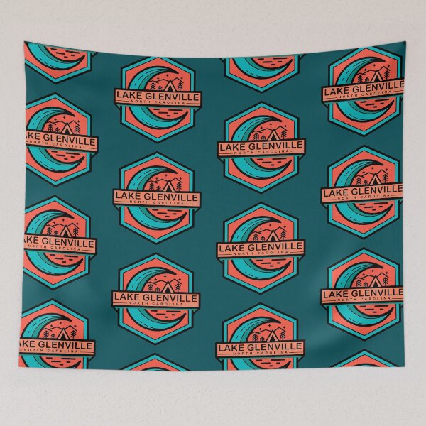 Item preview, lake glenville moon shine camping designed and sold by LeapDaze.