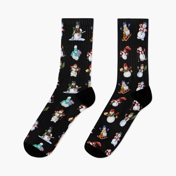 Item preview, Cute Snow Man and Women - Facial Expressions designed and sold by patternjp.