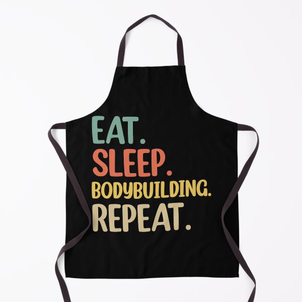 Item preview, Eat Sleep Bodybuilding Repeat  designed and sold by Rami Khalifah.