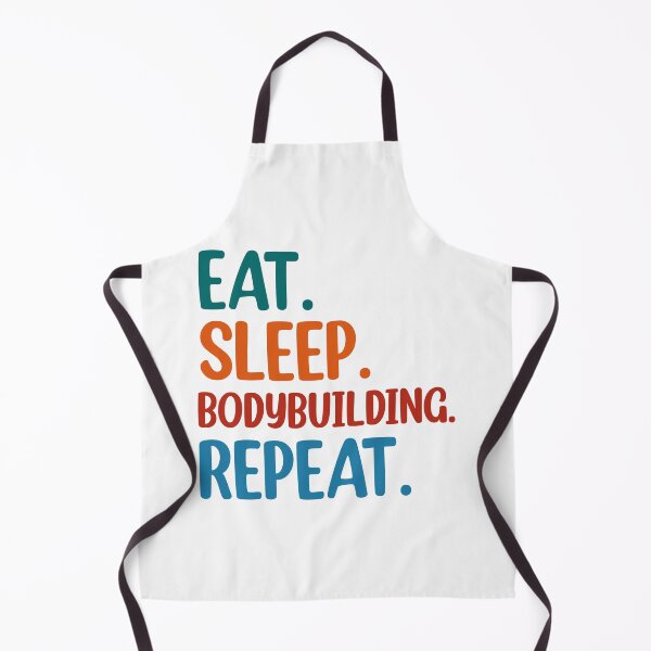 Item preview, Eat Sleep Bodybuilding Repeat  designed and sold by Rami Khalifah.