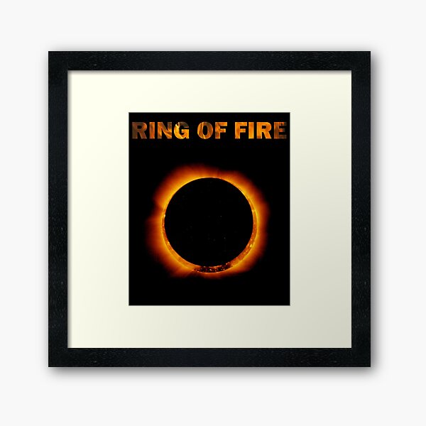 Item preview, Ring of Fire Eclipse designed and sold by ZepoPublishing.