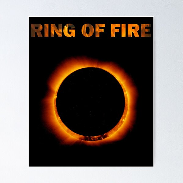 Item preview, Ring of Fire Eclipse designed and sold by ZepoPublishing.