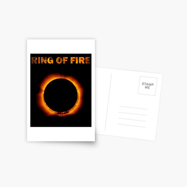Item preview, Ring of Fire Eclipse designed and sold by ZepoPublishing.