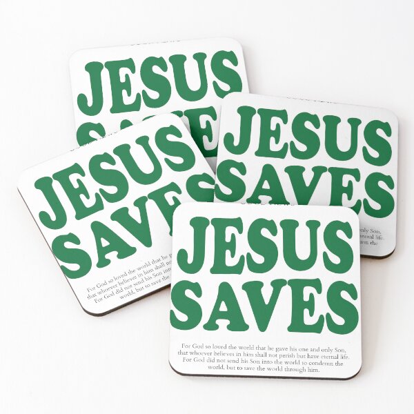 Item preview, Jesus saves  designed and sold by isabianchi.