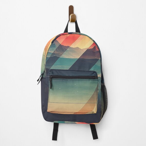 Item preview, Mountainscape Sunset Geometry Tapestry designed and sold by schamsyy.
