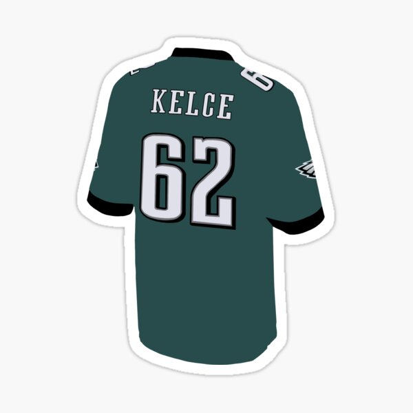 Jason Kelce Jersey' Sticker for Sale by aenewby