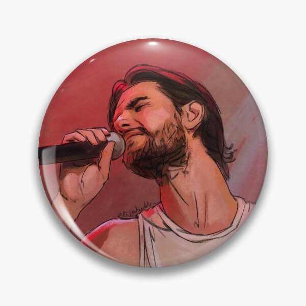 Artikelvorschau, Ben Barnes singt Gemälde entworfen und verkauft von elizabthdraws.