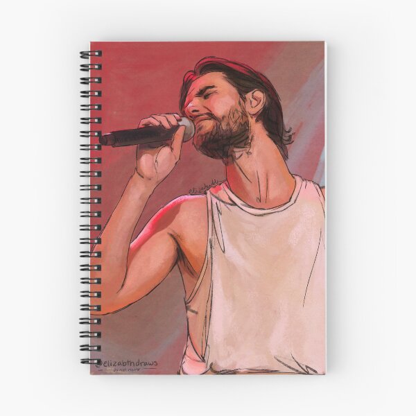 Artikelvorschau, Ben Barnes singt Gemälde entworfen und verkauft von elizabthdraws.