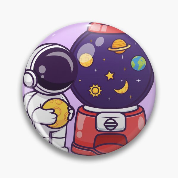 Item preview, Candy Galaxy Adventure - Cute Astronaut Cartoon Vector Illustration designed and sold by hjian8219.