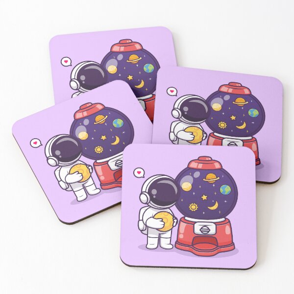 Item preview, Candy Galaxy Adventure - Cute Astronaut Cartoon Vector Illustration designed and sold by hjian8219.