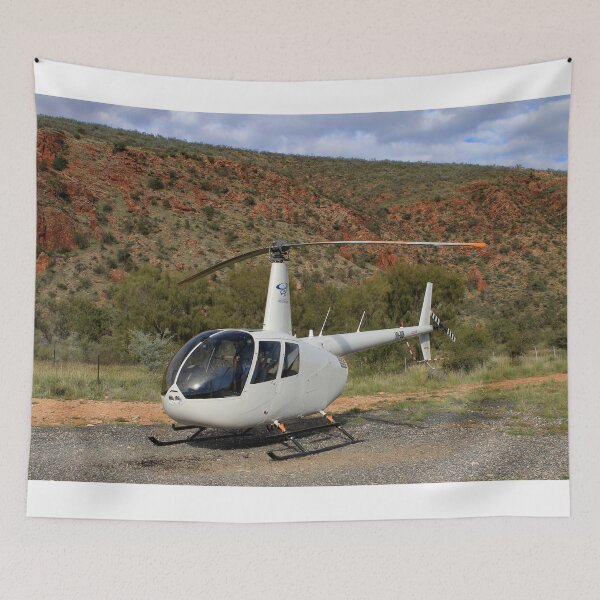 Item preview, Helicopter (white), Outback Australia designed and sold by FranWest.