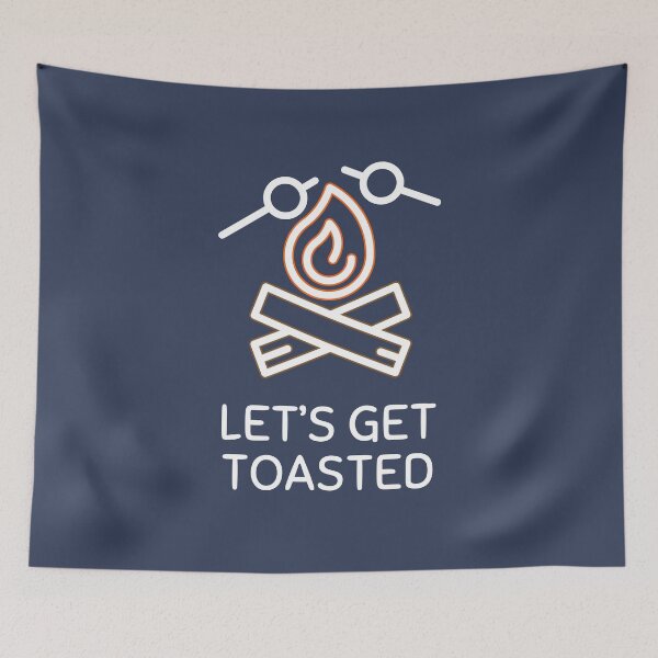 Item preview, Let's Get Toasted Camping designed and sold by SimpleSteve.