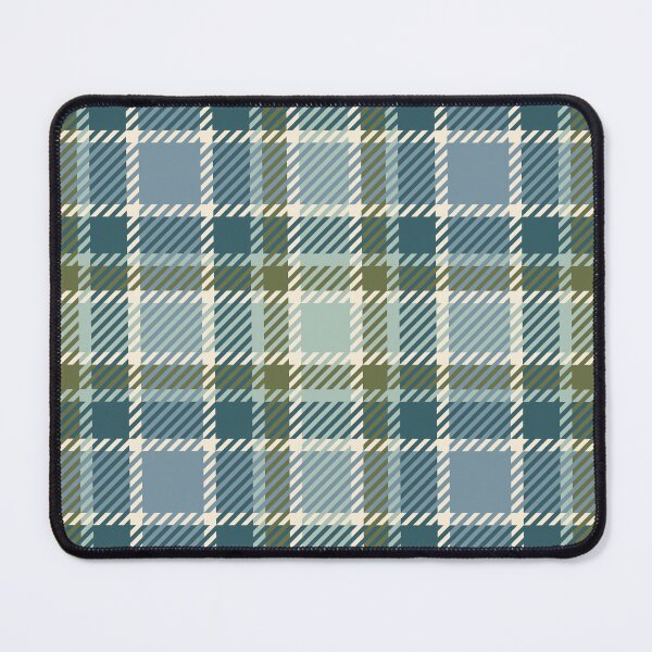 Item preview, Green and gray tartan plaid pattern designed and sold by Osting.