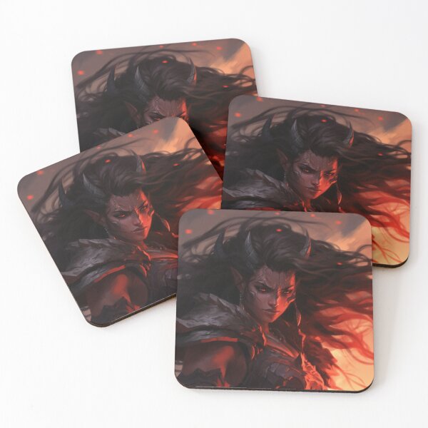 Item preview, Dungeons and Dragons Tiefling Barbarian designed and sold by TellezStickers.
