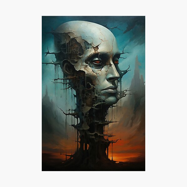 Item preview, Shadowed Sentinel: The Haunting Stare designed and sold by Mullet Monkey.