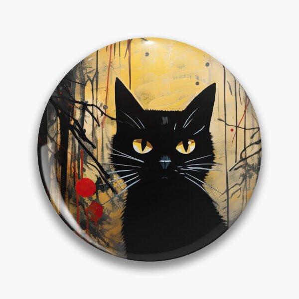 Item preview, Black cat designed and sold by TheOosh.