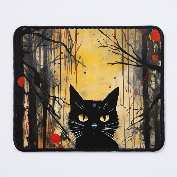 Item preview, Black cat designed and sold by TheOosh.