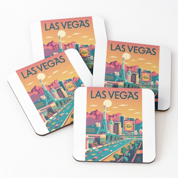 Item preview, A Vintage Travel Poster of Las Vegas - Nevada - US  designed and sold by GoodOldVintage.