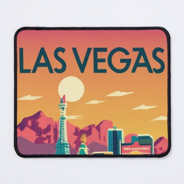 Item preview, A Vintage Travel Poster of Las Vegas - Nevada - US designed and sold by GoodOldVintage.