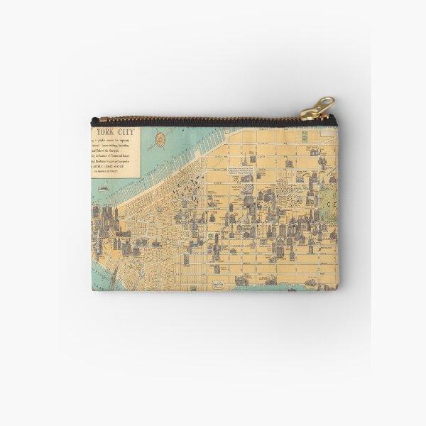 Item preview, Vintage Map of New York City (1926) designed and sold by BravuraMedia.