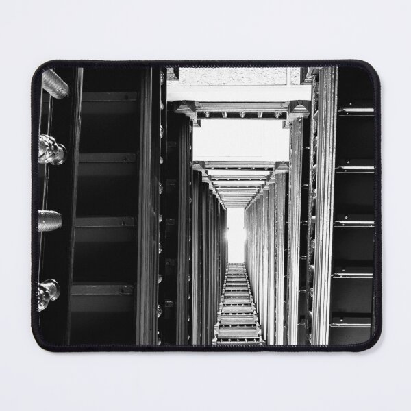 Item preview, Staircase - Looking Up (The Flatiron Building Interior) designed and sold by thebigleebowski.