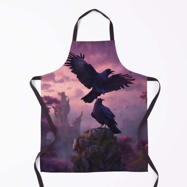 Item preview, Huginn and Muninn in Midgard  designed and sold by AMidnightSunset.