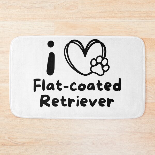 Item preview, I love Flat Coated Retriever Dogs  designed and sold by Thevulcano.