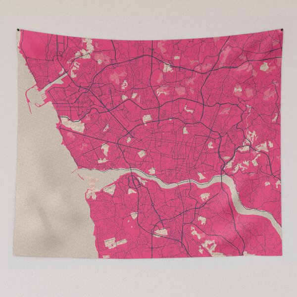 Item preview, Porto City Map of Portugal  - Blossom designed and sold by deMAP.