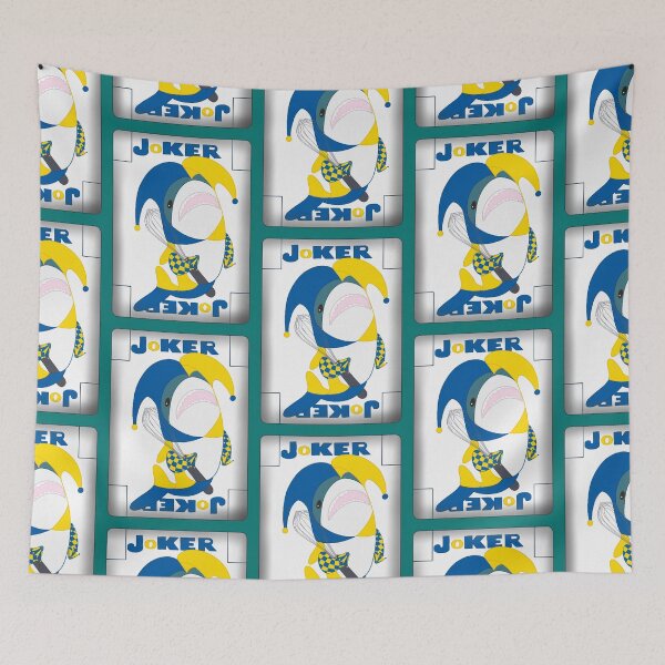 Item preview, Joker Blåhaj  designed and sold by vandanglam.