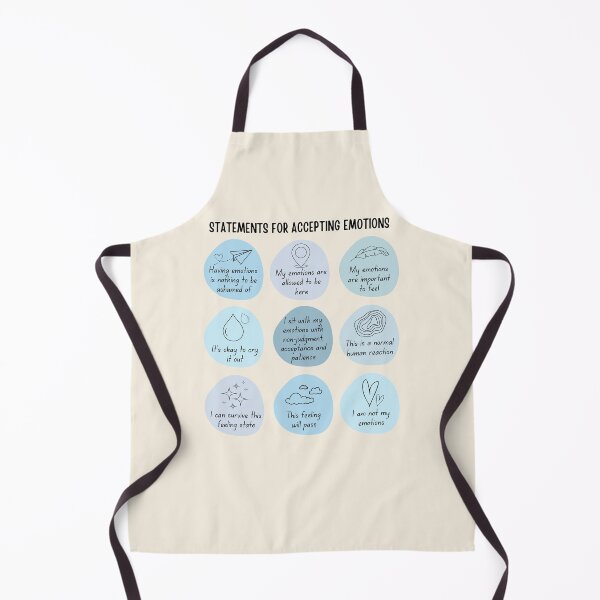 Item preview,  Statements for accepting emotions designed and sold by ThoughtJumble.