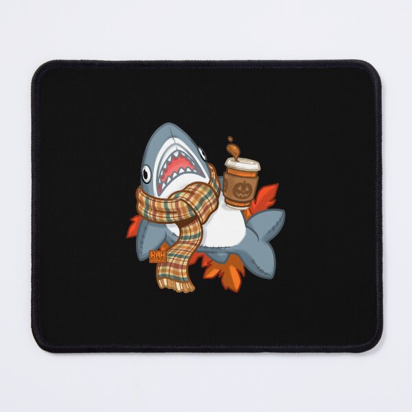 Item preview, Pumpkin Spice Plushie Shark designed and sold by vandanglam.