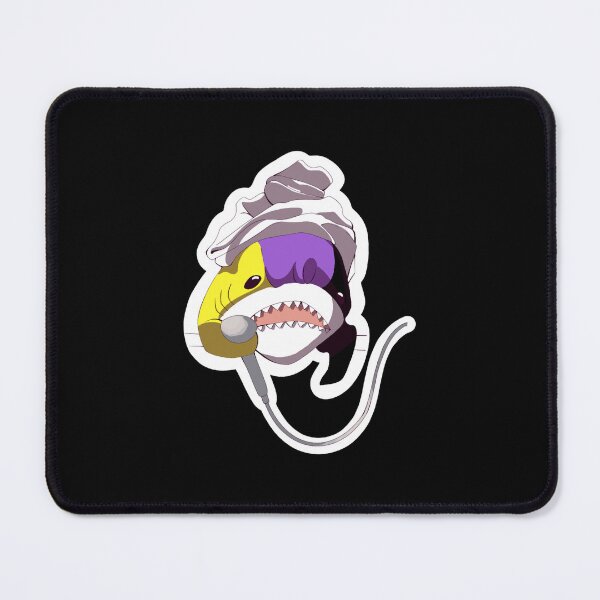 Item preview, The Non-Binary Blahaj designed and sold by vandanglam.