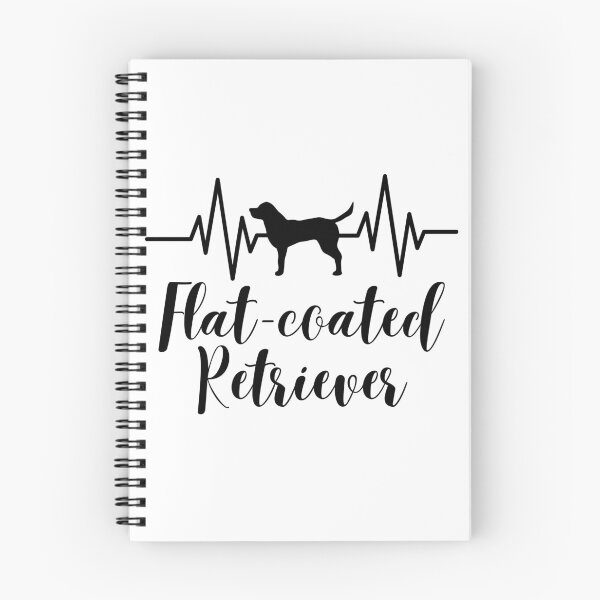 Item preview, I love Flat Coated Retriever Dogs Heartbeat Style Funny designed and sold by Thevulcano.