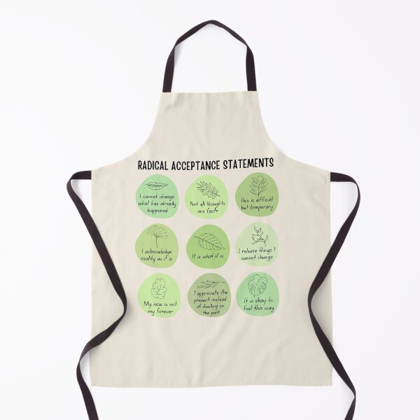 Item preview, Radical acceptance statements designed and sold by ThoughtJumble.