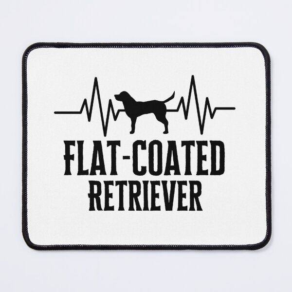Item preview, Flat Coated Retriever Dog Heartbeat Pulse designed and sold by Thevulcano.