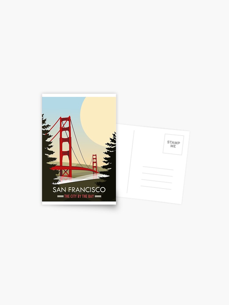 San Francisco city postcards