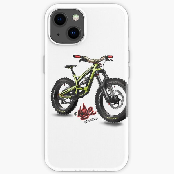 Fettes Mountainbike - Abneigungskunst iPhone Flexible Hülle