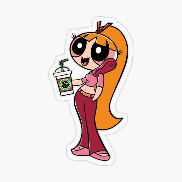 Teen Buttercup (purp) Sticker for Sale by PinkRhino24