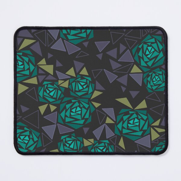 Item preview, Geometric pattern . Crystals .Roses . 2 designed and sold by fuzzyfox.