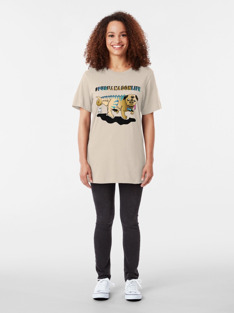 Alternate view of Puguanadon Life Slim Fit T-Shirt