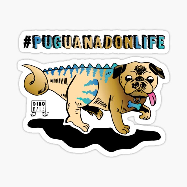 Puguanadon Life Sticker